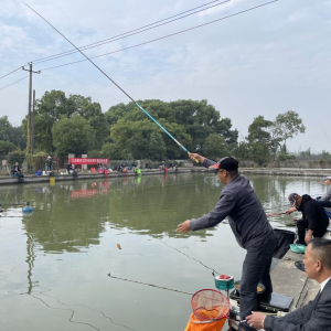 三墩镇虾龙圩社区工会联合会 第四届钓鱼比赛报道